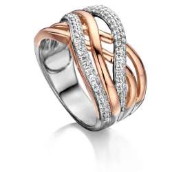 Bague Silver Rose